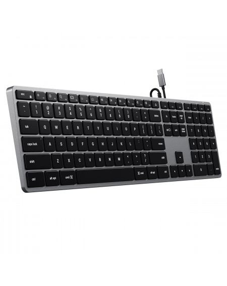 Satechi Wired USB-C Keyboard Aluminum ITA (Space Gray)