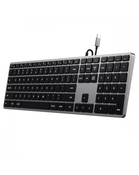 Satechi Wired USB-C Keyboard Aluminum ITA (Space Gray)