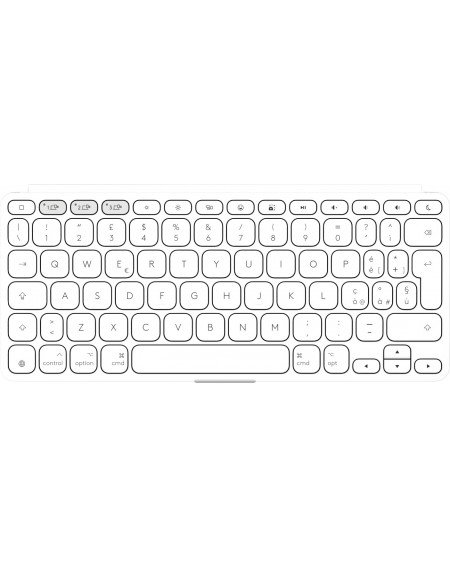 Logitech Keys-To-Go 2 - Pale Grey APR