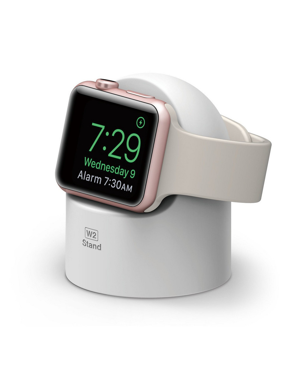 Apple Watch - W2 Night Stand - White