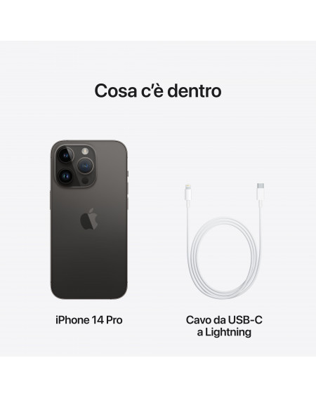 iPhone 14 Pro 128GB Nero Siderale - Rigenerato di grado A