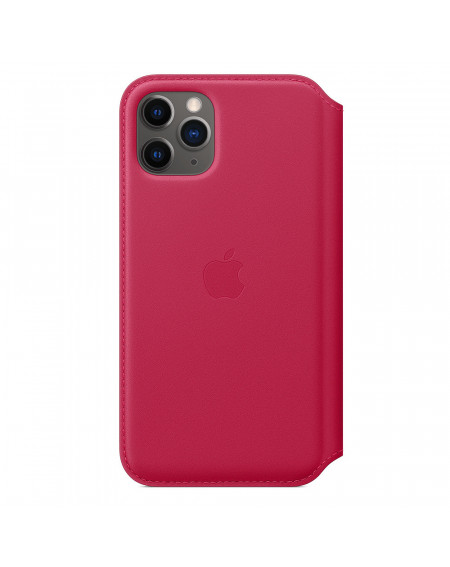 Apple iPhone 11 Pro Leather Folio - Raspberry