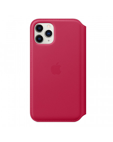 Apple iPhone 11 Pro Leather Folio - Raspberry