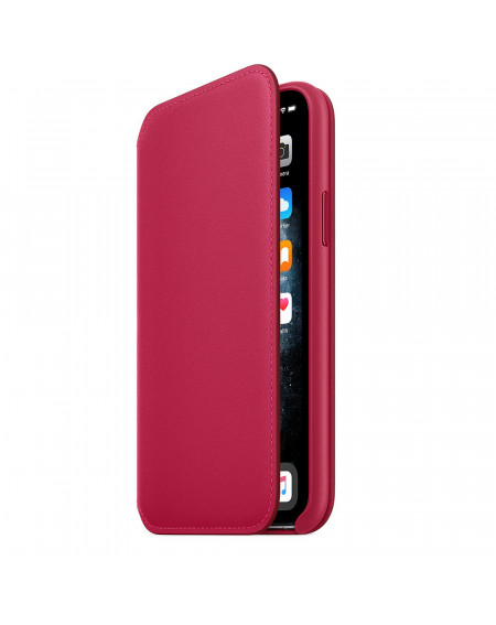 Apple iPhone 11 Pro Leather Folio - Raspberry