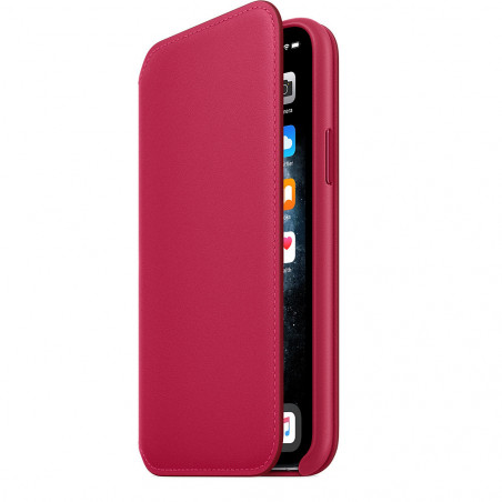 Apple iPhone 11 Pro Leather Folio - Raspberry