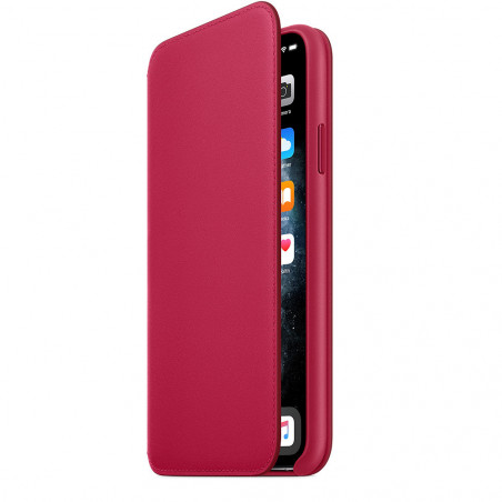 Apple iPhone 11 Pro Max Leather Folio - Raspberry