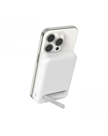 8K QI2 MAGSAFE POWERBANK WITH KICKSTAND BIANCO