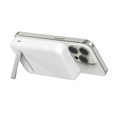 8K QI2 MAGSAFE POWERBANK WITH KICKSTAND BIANCO