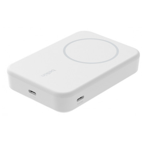 10K QI2 MAGSAFE COMPATIBLE POWERBANK WITH KICKSTAND WHITE