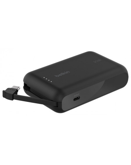 BOOSTCHARGE POWER BANK 10K WITH INTEGRATED CABLE