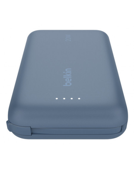 BOOSTCHARGE POWERBANK 10K W INTEGRATED CABLE,BLUE