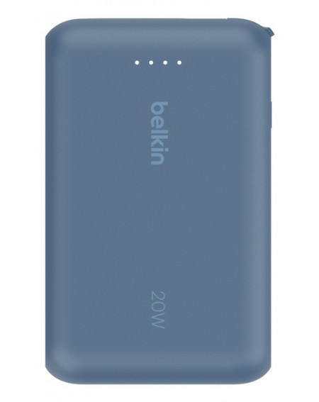 BOOSTCHARGE POWERBANK 10K W INTEGRATED CABLE,BLUE