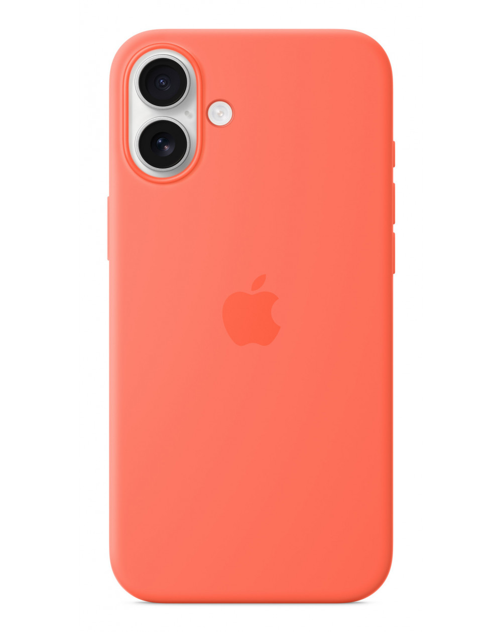 Custodia con Magsafe in Silicone per iPhone 16 Plus - Mandarancio