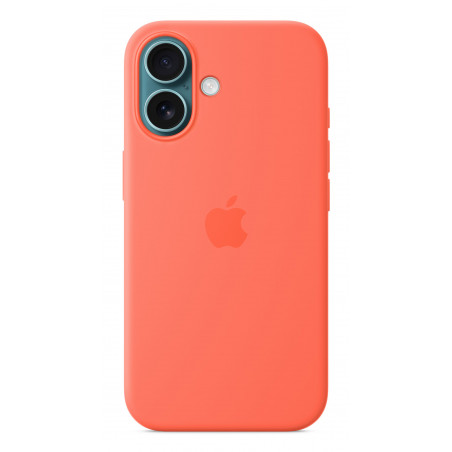 Custodia con Magsafe in Silicone per iPhone 16 - Mandarancio