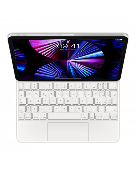 Magic Keyboard for iPad Air (11" and 4th 5th Gen) and iPad Pro 11 (3rd 4th Gen) - Italian - White - Ex Demo