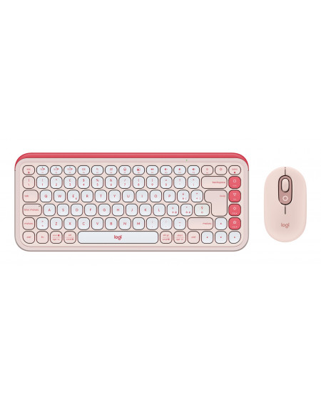 Logitech POP Icon Keys Combo Rose