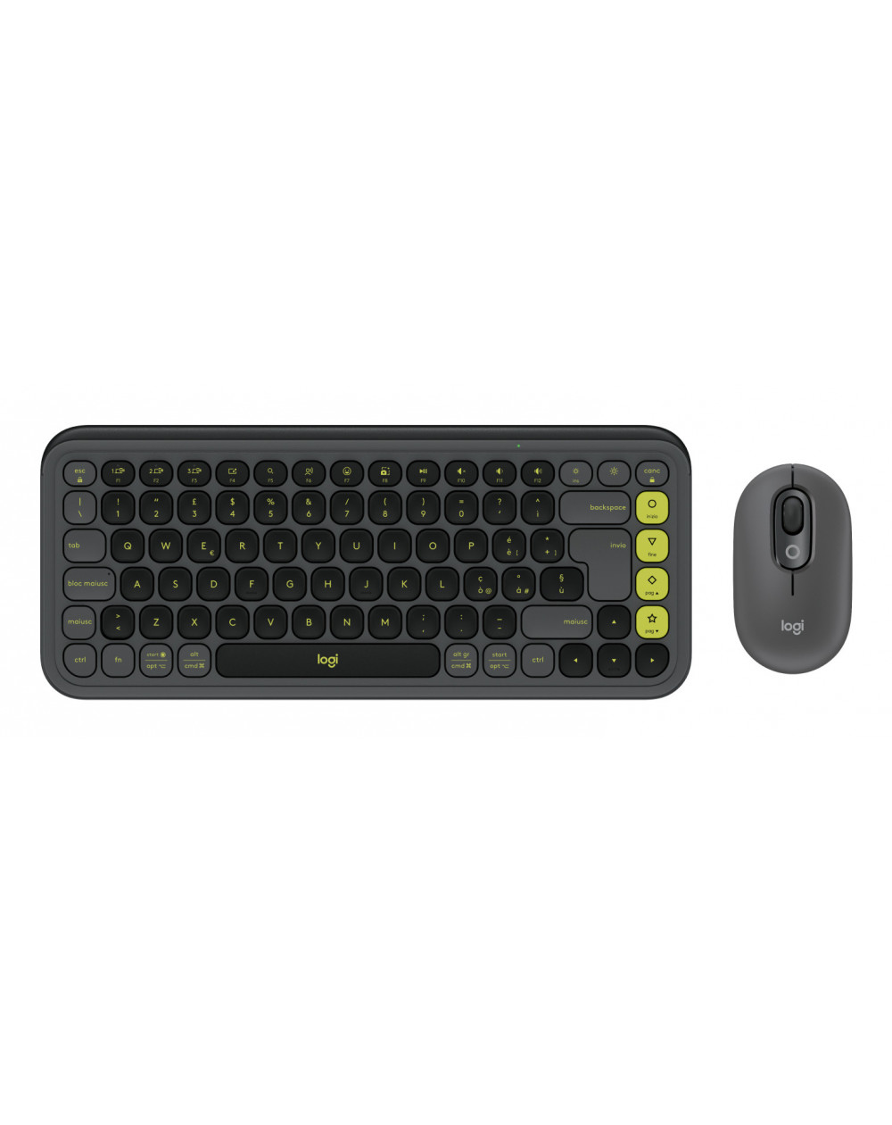 Logitech POP Icon Keys Combo Graphite