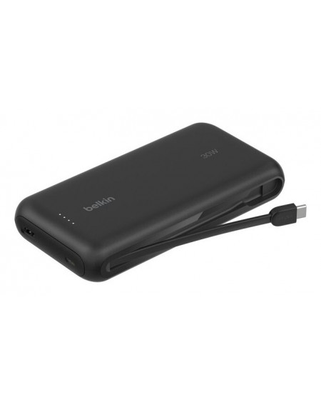 POWERBANK 30W 20K CON CAVO USB-C - NERO