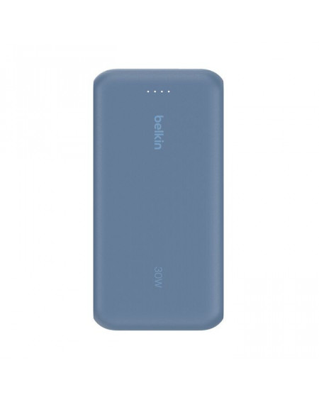 POWERBANK 15W 20K CON CAVO USB-A USB-C - BLU