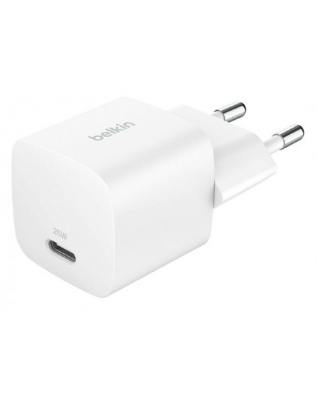 CARICABATTERIE DA CASA USB-C PPS 25W - BIANCO