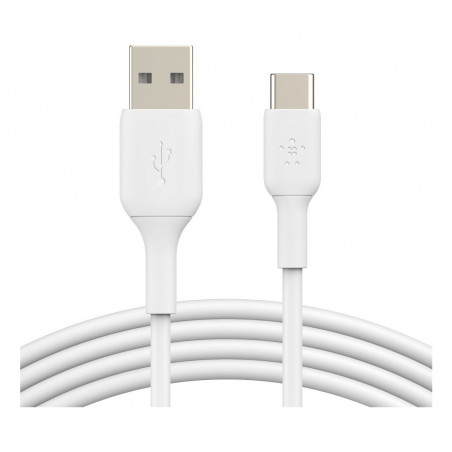 CAVO USB-A TO USB-C PVC 1M TWIN PACK - BIANCO
