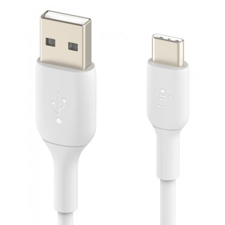 CAVO USB-A TO USB-C PVC 1M TWIN PACK - BIANCO