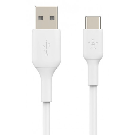 CAVO USB-A TO USB-C PVC 1M TWIN PACK - BIANCO