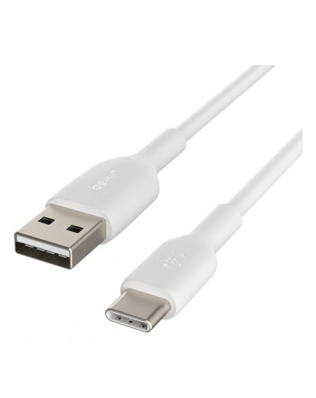 CAVO USB-A TO USB-C PVC 1M TWIN PACK - BIANCO
