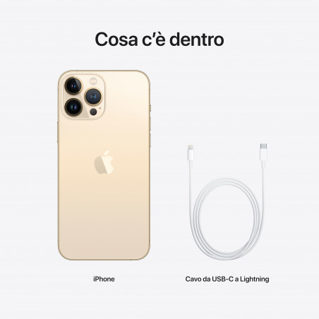 iPhone 13 Pro Max 128GB Oro - Prodotto rigenerato grado B Plus