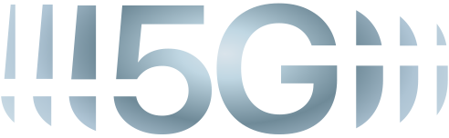 Un’icona che rappresenta la capacità di iPhone di collegarsi alle reti ultraveloci 5G e Wi-Fi 6