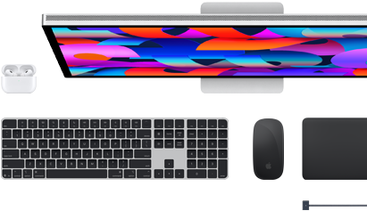 Accessori per Mac: AirPods, Studio Display, Magic Keyboard, Magic Mouse, Magic Trackpad, cavo di ricarica MagSafe nero siderale